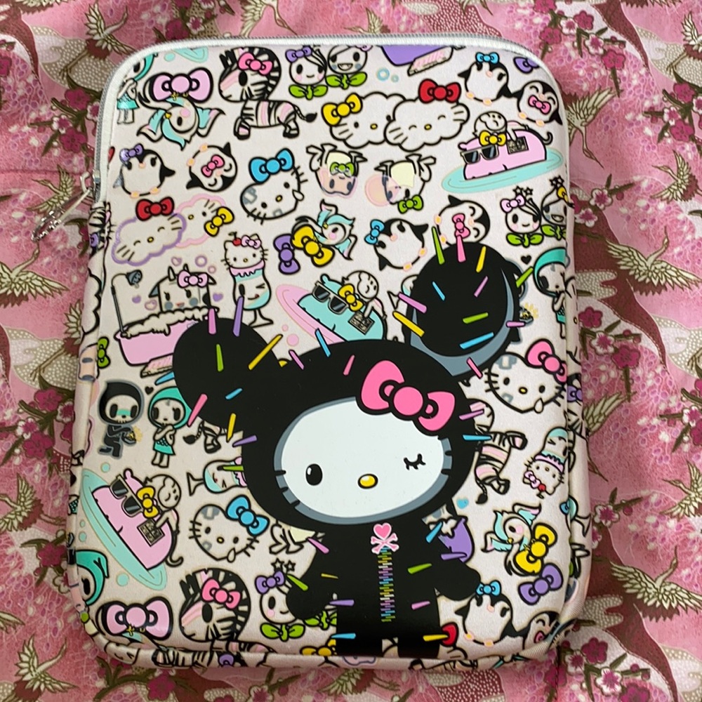 tokidoki x hello kitty ipad pouch